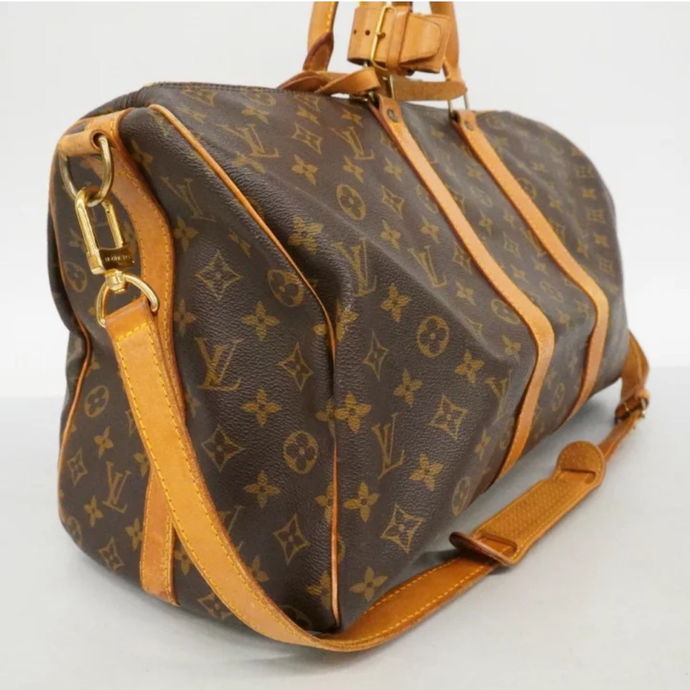 Authentic Louis Vuitton keepall 45 bandouliere travel unisex with strap - Picture 2 of 16